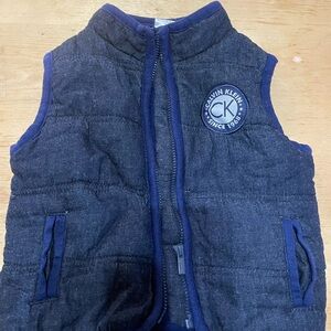 Calvin Klein Kids Vest - Dark Blue